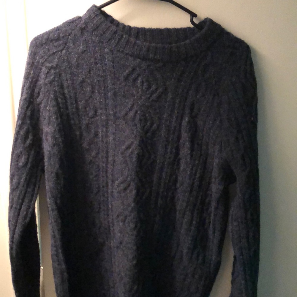 Jcrew cable wool sweater